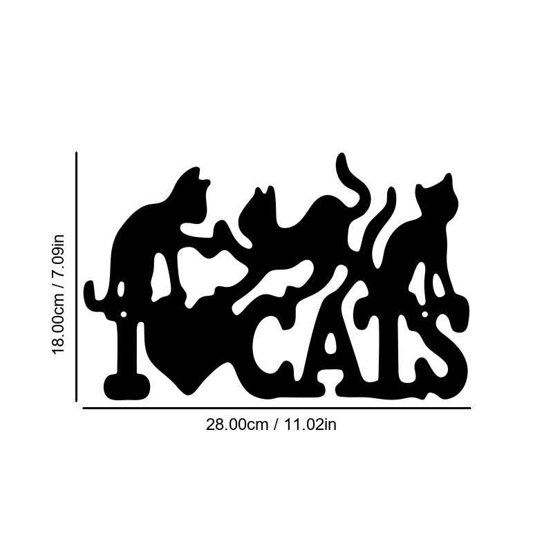 Art Abstract Indoor Wall Decoration Animal Style Background Wall - Image 3
