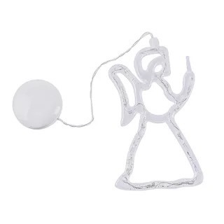 Christmas LED Suction Cup Chandelier Santa Claus Elk Snowman Lights Holiday Party Window Decor Lamps Battery Powered - Image 8