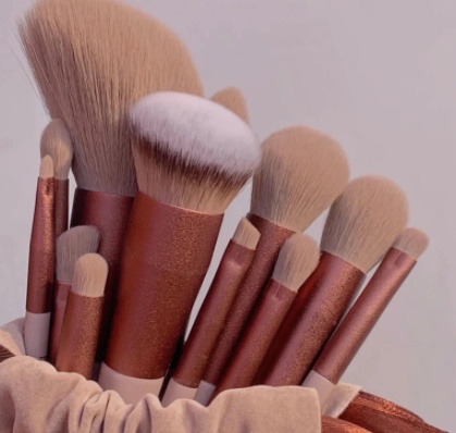 13Pcs Makeup Brush Set Make Up Concealer Brush Blush Powder Brush Eye Shadow Highlighter Foundation Brush Cosmetic Beauty Tools - Image 6