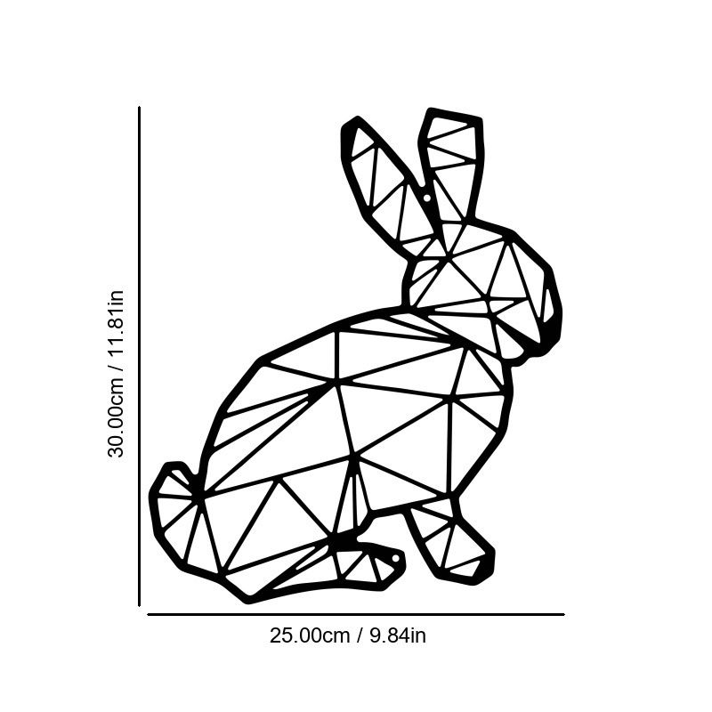 Art Abstract Indoor Wall Decoration Animal Style Background Wall - Image 7