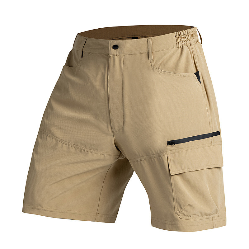 New Men's Multi-Pocket Quick-Dry Breathable Sports Work Shorts Outdoor Running Casual Pants - Image 5