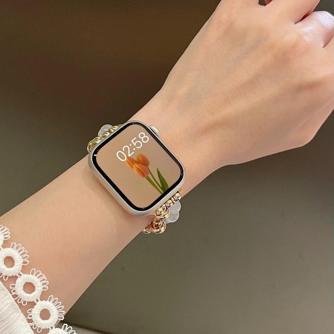 Eye Stone Crystal Bracelet Watch Strap - Image 2