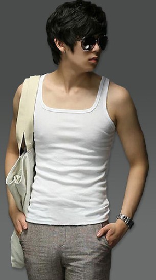 Men's Square Collar Vest - Image 10