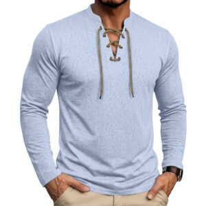 Mens Long-sleeve Base-layer T-shirt Top