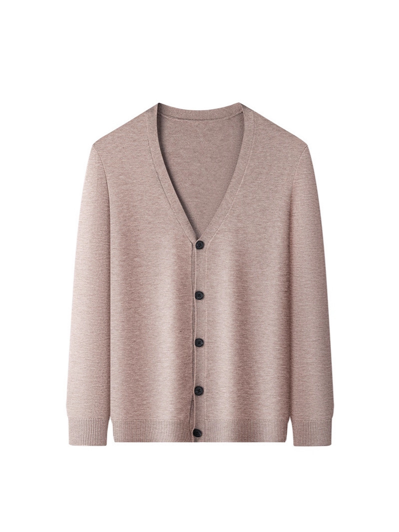 Korean-style Loose-fit Knit Sweater Coat - Image 7