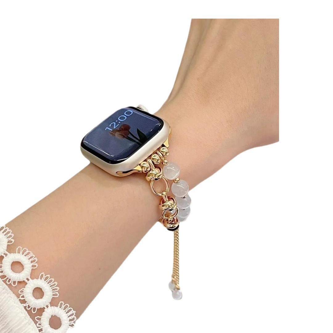 Eye Stone Crystal Bracelet Watch Strap - Image 7