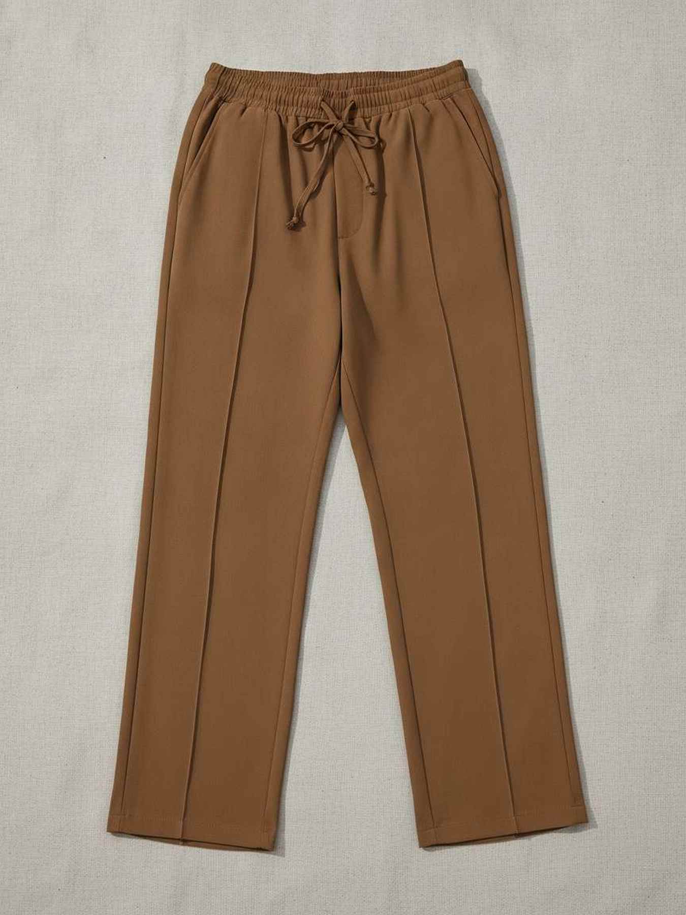 Casual Pants, Trendy And Fashionable Casual Pants, Men's Pants, Men's Pants, Long Pants, Straight Pants, Corduroy Casual Pants, Tight-fitting Casual Pants, Anti-wrinkle Casual Pants, 9-inch Pants, Men - Image 2