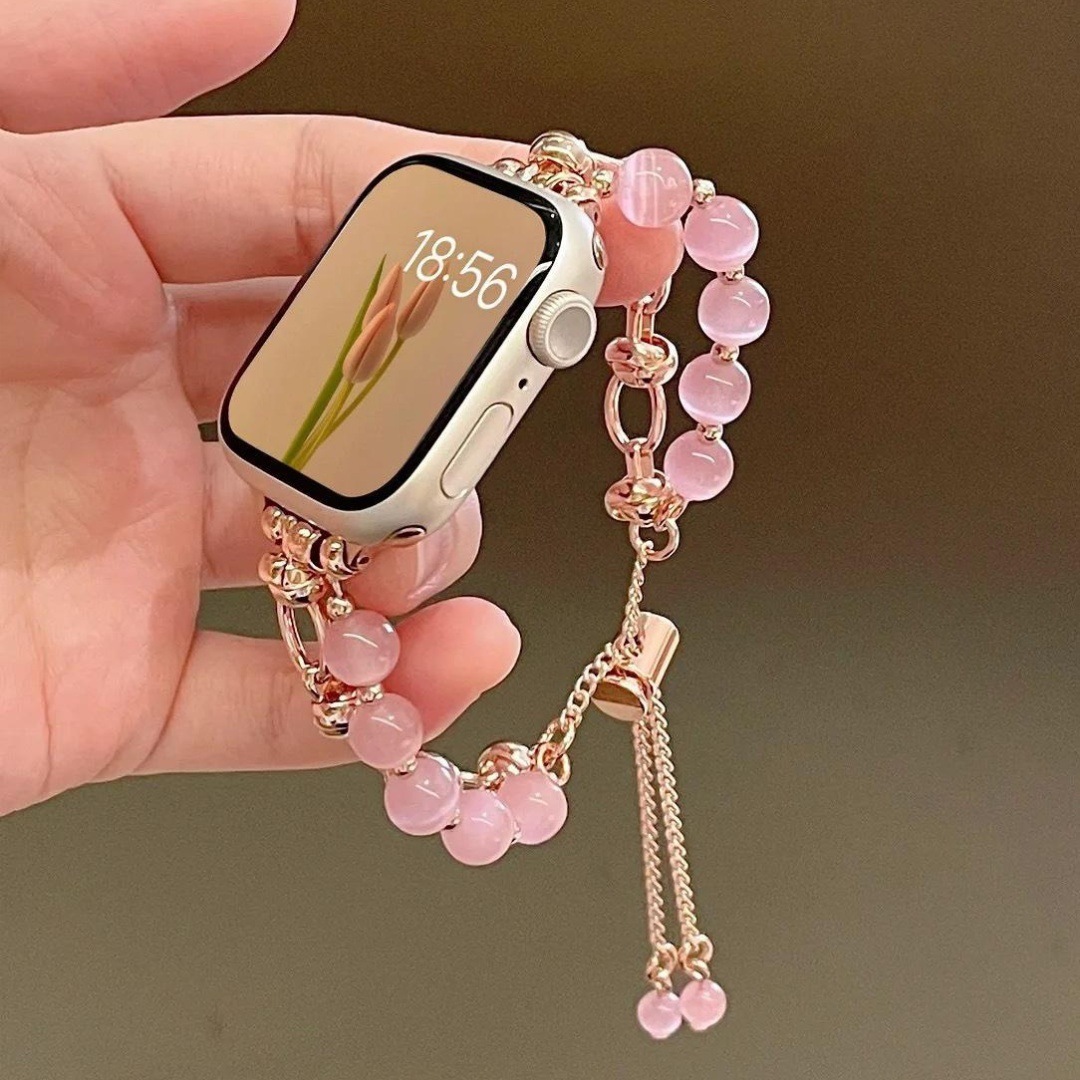 Eye Stone Crystal Bracelet Watch Strap - Image 3