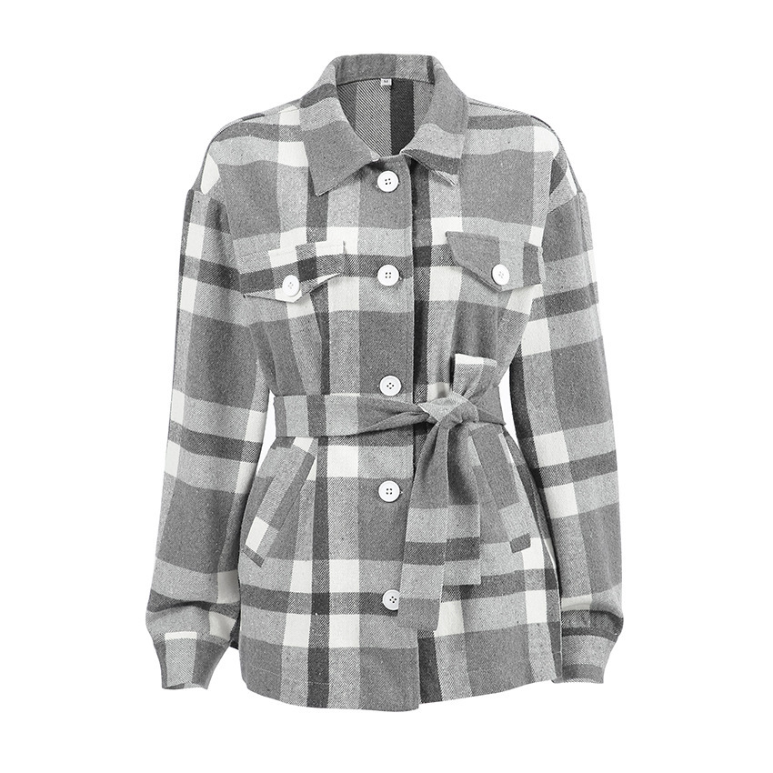 Winter Fashion Thick Lapel Lace-up Womens Wear - Image 5