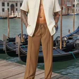 Casual Pants, Trendy And Fashionable Casual Pants, Men's Pants, Men's Pants, Long Pants, Straight Pants, Corduroy Casual Pants, Tight-fitting Casual Pants, Anti-wrinkle Casual Pants, 9-inch Pants, Men
