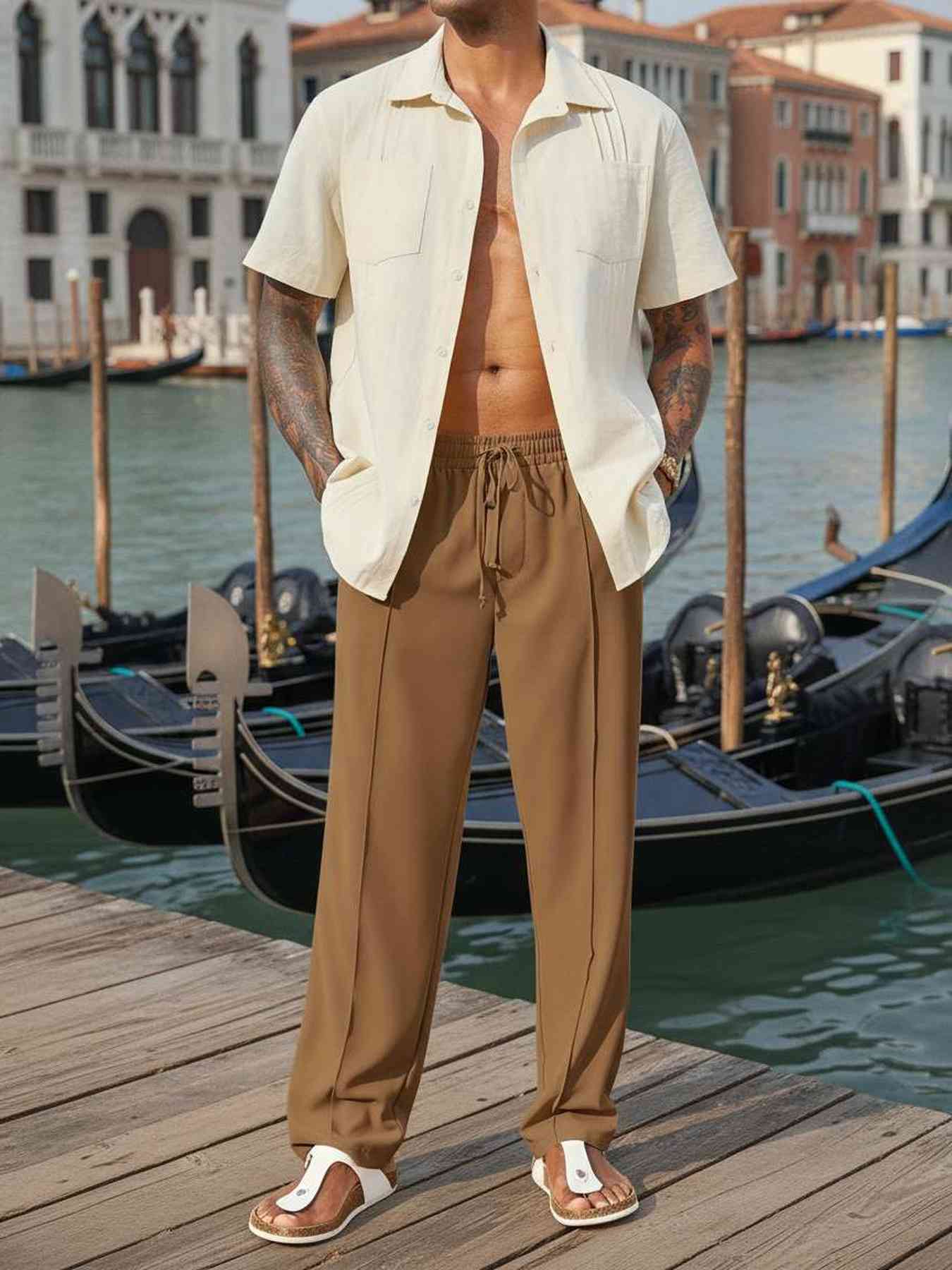 Casual Pants, Trendy And Fashionable Casual Pants, Men's Pants, Men's Pants, Long Pants, Straight Pants, Corduroy Casual Pants, Tight-fitting Casual Pants, Anti-wrinkle Casual Pants, 9-inch Pants, Men