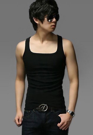 Men's Square Collar Vest - Image 7