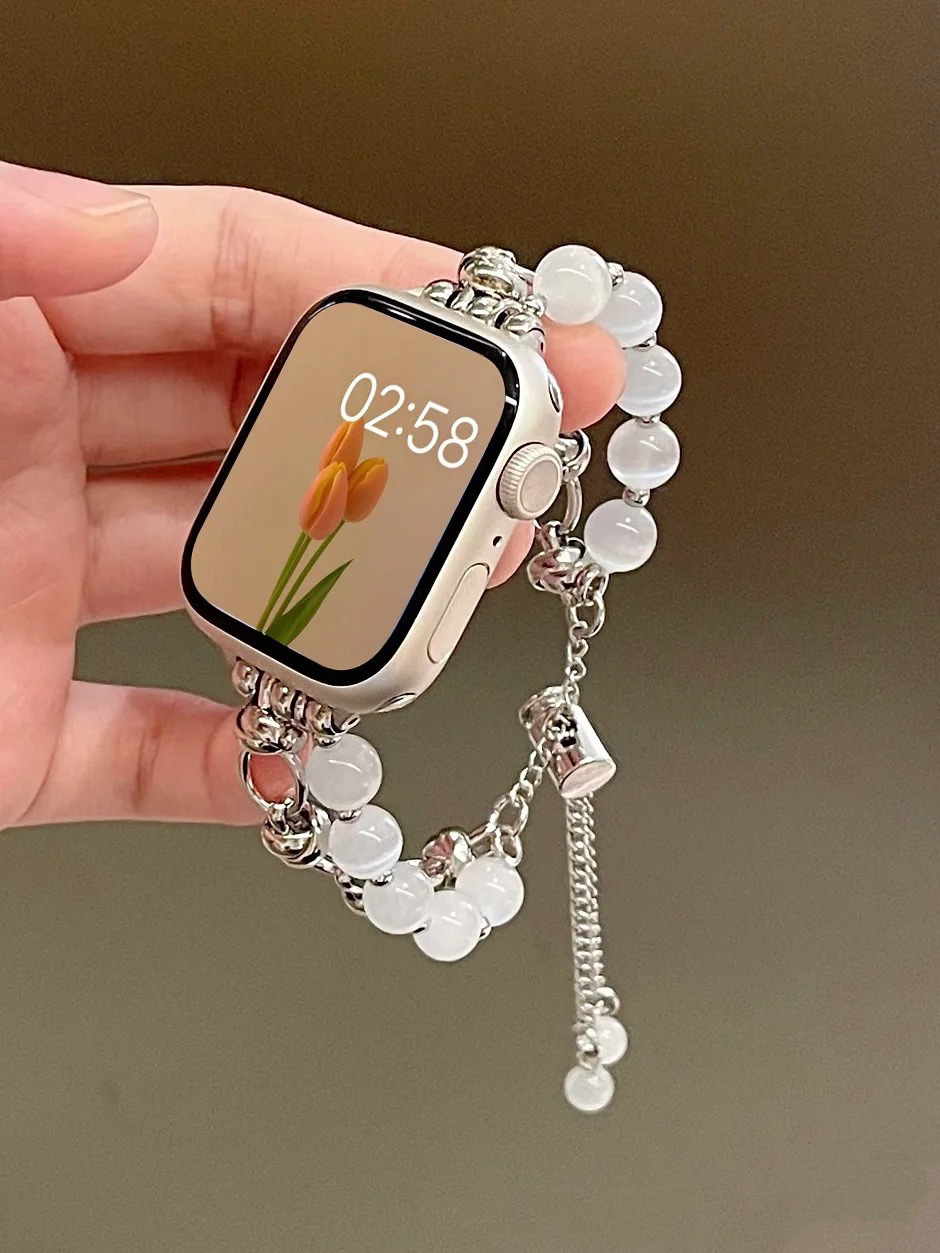 Eye Stone Crystal Bracelet Watch Strap - Image 6