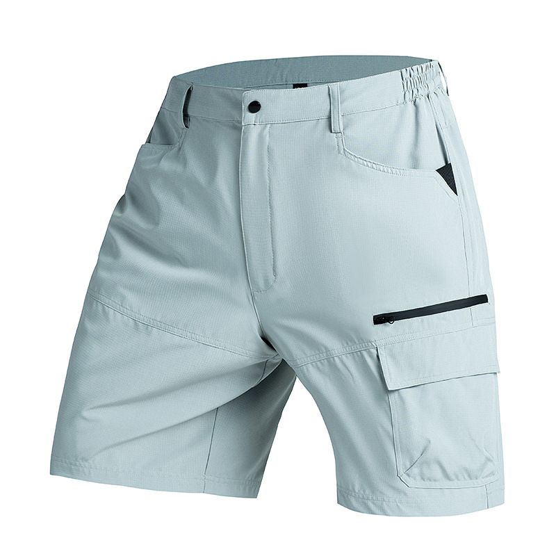 New Men's Multi-Pocket Quick-Dry Breathable Sports Work Shorts Outdoor Running Casual Pants - Image 9