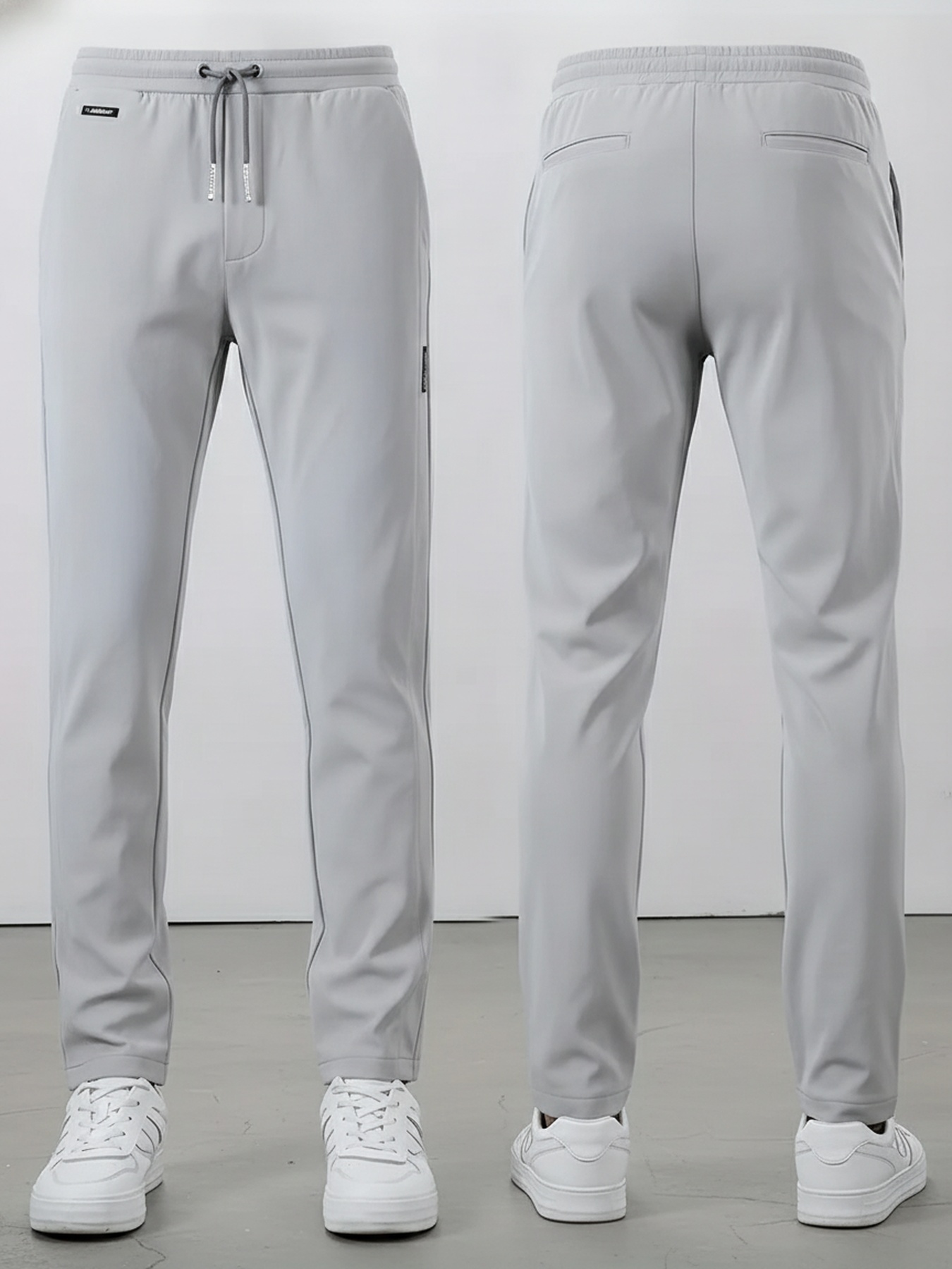 Casual Pants, Trendy And Fashionable Casual Pants, Men's Pants, Men's Pants, Long Pants, Straight Pants, Corduroy Casual Pants, Tight-fitting Casual Pants, Anti-wrinkle Casual Pants, 9-inch Pants, Men - Image 3