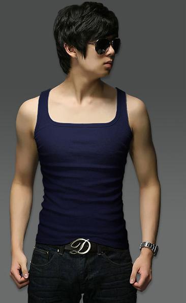 Men's Square Collar Vest - Image 3