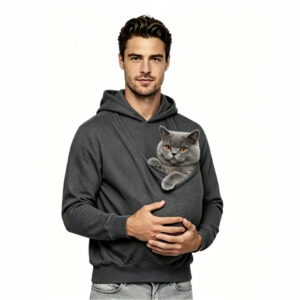 Unisex Hoodie Pet-friendly One-piece Hooded Sweatshirt
