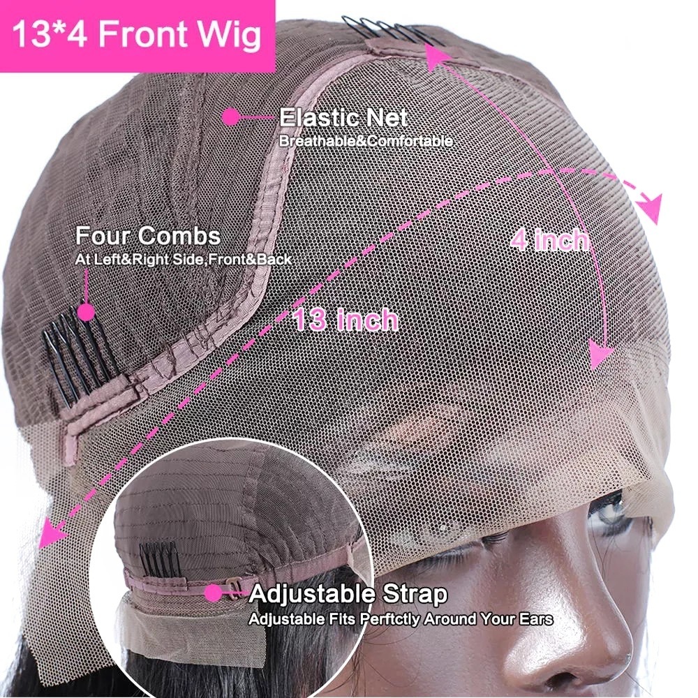 Curly Human Hair Wig Lace Hair Products - Image 6