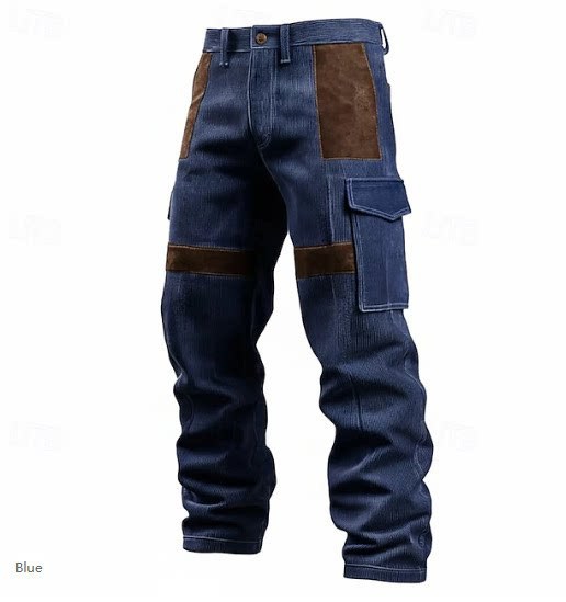 Mens Vintage Punk Work Pants - Image 4