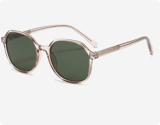 Round-frame Clip-on Sunglasses That Make Round Faces Appear Smaller With UV Protection - Image 6