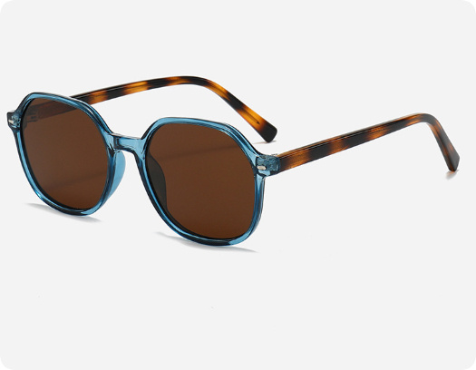 Round-frame Clip-on Sunglasses That Make Round Faces Appear Smaller With UV Protection - Image 9