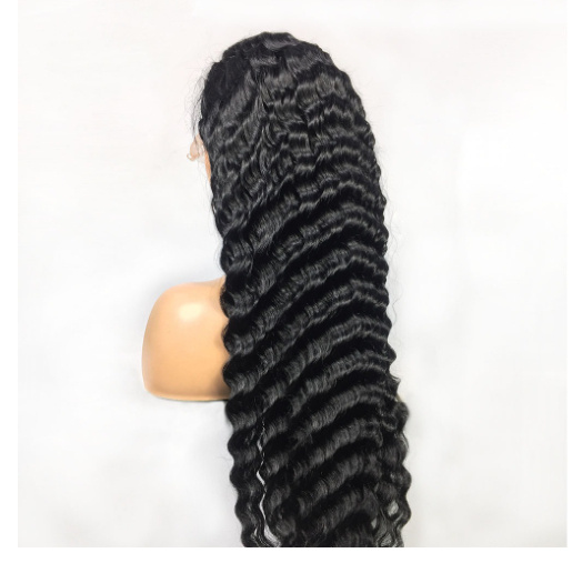 Human Hair 28 30 Deep Wave Lace Frontal Wigs 13 4 Front Wigs - Image 7