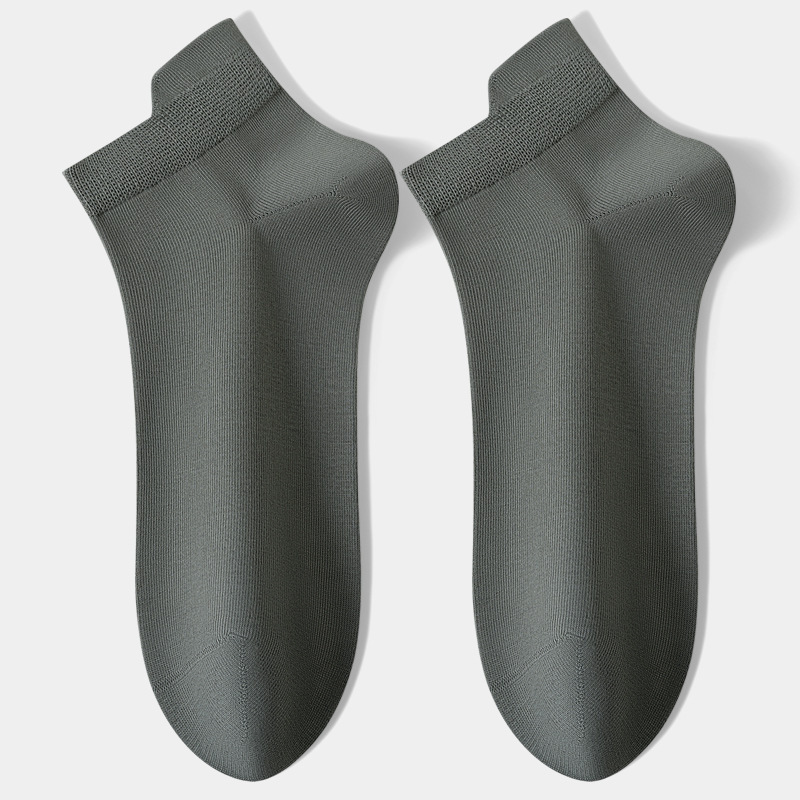 Pure Cotton Anti-Pilling Summer Short Mens Socks - Image 4