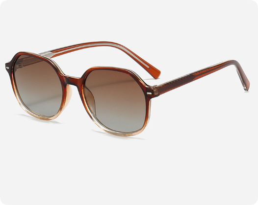 Round-frame Clip-on Sunglasses That Make Round Faces Appear Smaller With UV Protection - Image 5