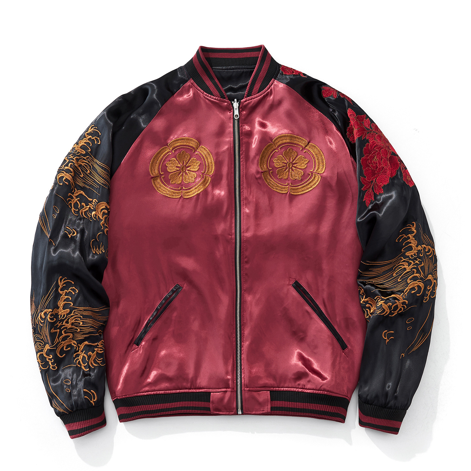 Heavyweight Embroidered Jacket Baseball Uniform - Image 4