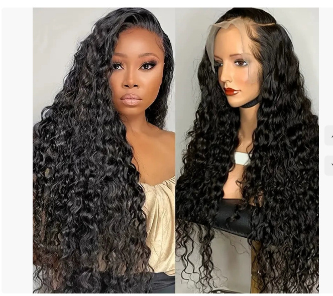 Curly Human Hair Wig Lace Hair Products - Image 5